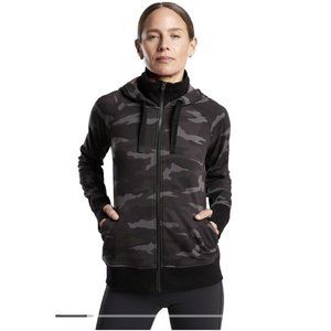 ATHLETA Women's Full Zip Triumph Camo Printed Hoodie SIZE‎ SMALL Camo NWT